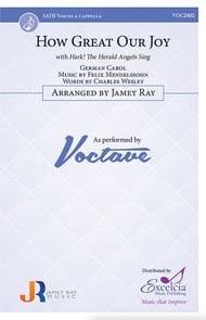 How Great Our Joy SATB choral sheet music cover Thumbnail
